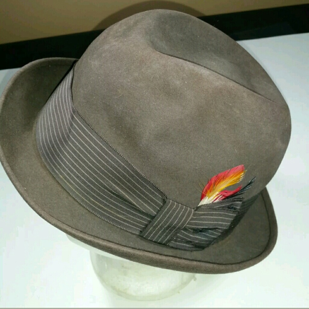 Champ Kasmir Finish Vintage Fedora  7.5